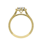 Marquise Lab-grown Diamond Bridal Ring — front